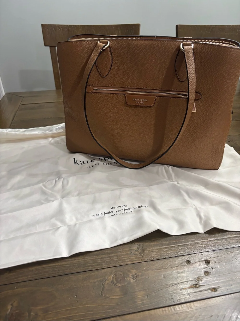 Kate Spade Pebbled Leather Hudson Tote